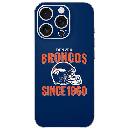NFL Denver Broncos Helmet iPhone 16 Pro Skin