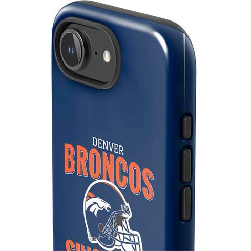 NFL Denver Broncos Helmet iPhone 16e Impact Case