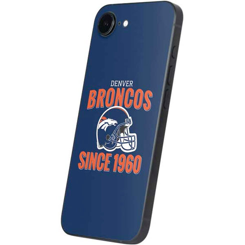 NFL Denver Broncos Helmet iPhone 16e Skin