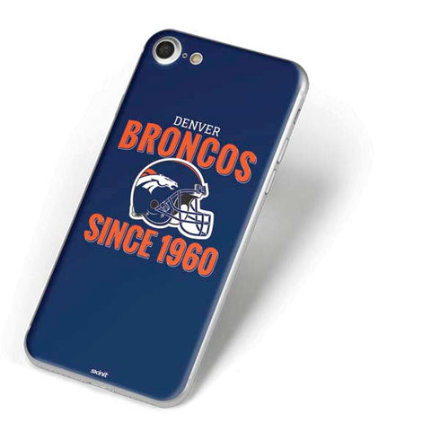 NFL Denver Broncos Helmet iPhone 8 Skin