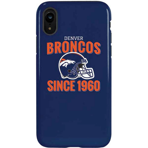 NFL Denver Broncos Helmet iPhone XR Pro Case