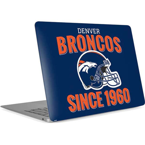 NFL Denver Broncos Helmet Apple MacBook Air Skin