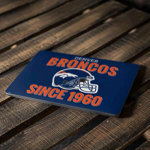NFL Denver Broncos Helmet Apple MacBook Air Skin