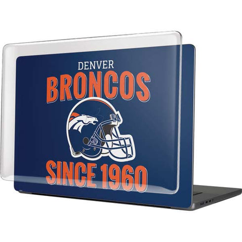 NFL Denver Broncos Helmet MacBook Cases