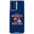 NFL Denver Broncos Helmet Moto G 5G (2024) Clear Case