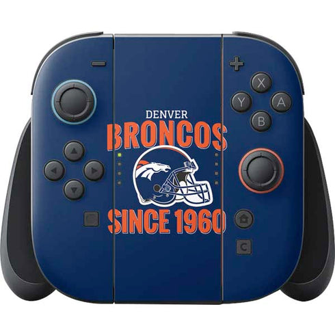 NFL Denver Broncos Helmet Nintendo Skins