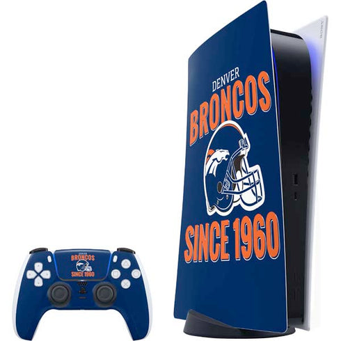 NFL Denver Broncos Helmet PlayStation PS5 Skins