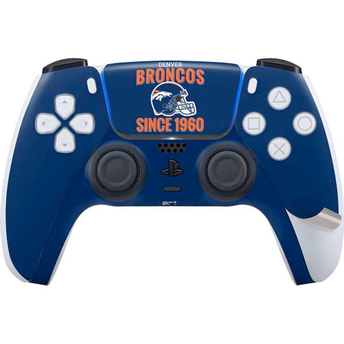 NFL Denver Broncos Helmet PS5 Pro Bundle Skin