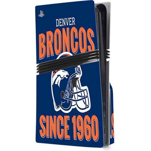 NFL Denver Broncos Helmet PlayStation PS5 Skins