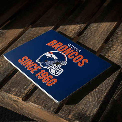 NFL Denver Broncos Helmet Surface Laptop 3 13.5in Skin