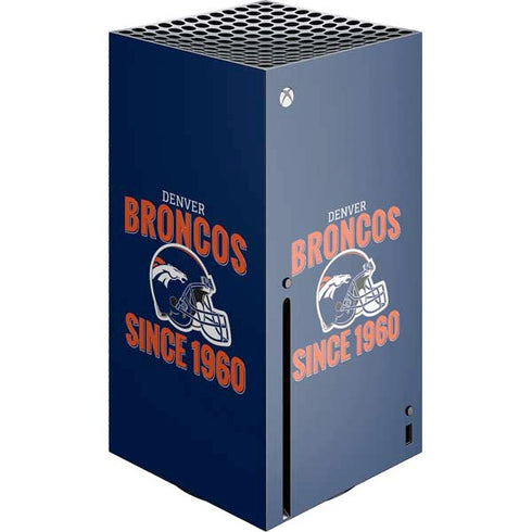 NFL Denver Broncos Helmet Xbox Series X Skins