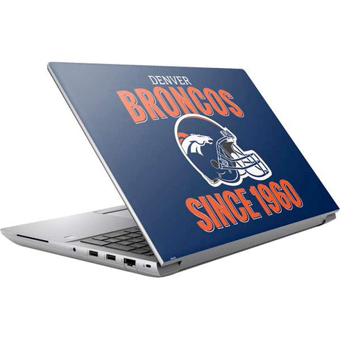 NFL Denver Broncos Helmet HP ZBook Fury 16 G10 Skin