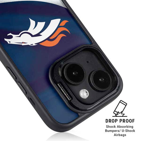 NFL Denver Broncos iPhone 15 Kickstand Case