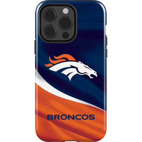 NFL Denver Broncos iPhone 15 Pro Impact Case