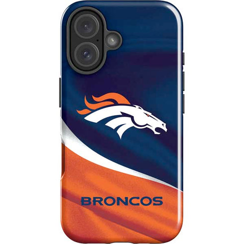 NFL Denver Broncos iPhone 16 Plus Impact Case
