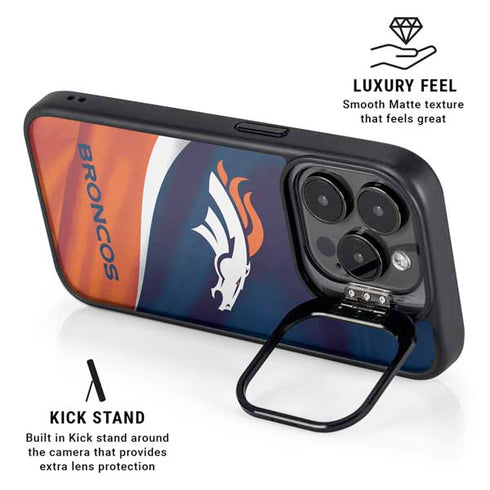 NFL Denver Broncos iPhone 16 Pro Max Kickstand Case