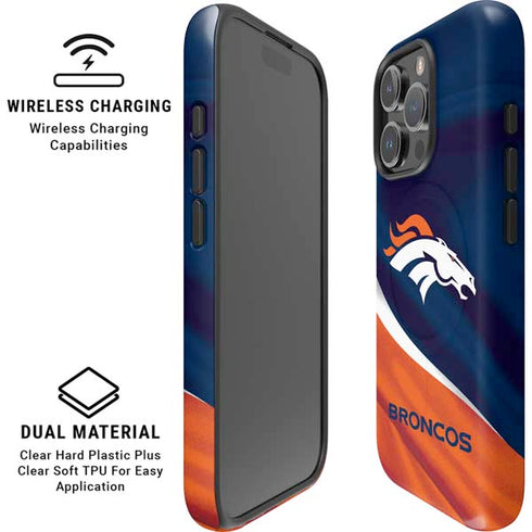 NFL Denver Broncos iPhone 16 Pro Max Magsafe Impact Case