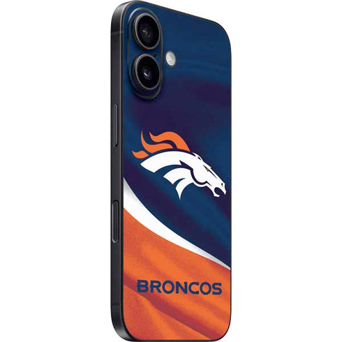 NFL Denver Broncos iPhone 16 Skin
