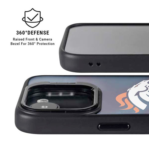 NFL Denver Broncos iPhone 16e Kickstand Case