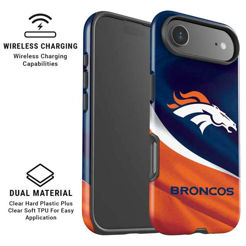 NFL Denver Broncos iPhone 17 Air Magsafe Impact Case