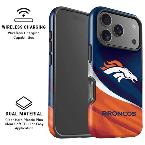 NFL Denver Broncos iPhone 17 Pro Magsafe Impact Case