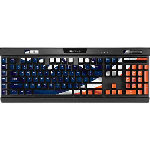 NFL Denver Broncos K95 RGB PLATINUM Mechanical Gaming Keyboard Skin