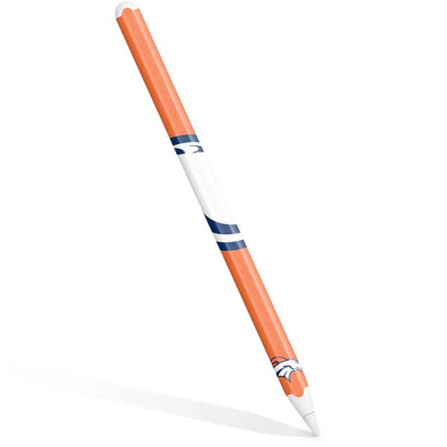 NFL Denver Broncos Large Logo Apple Pencil (2nd Gen 2019) Skin