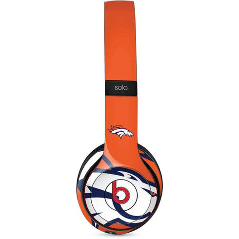 NFL Denver Broncos Large Logo Beats Solo 3 Wireless Skin