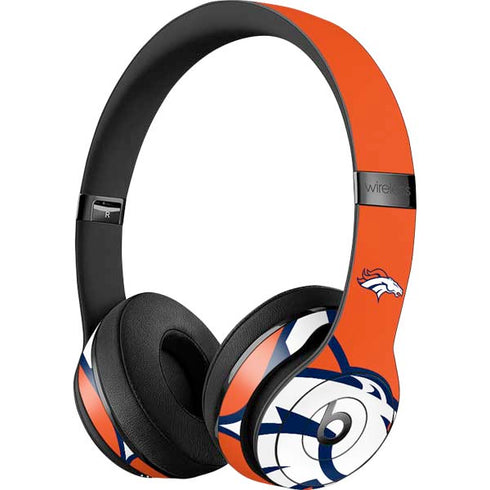 NFL Denver Broncos Large Logo Beats Solo 3 Wireless Skin