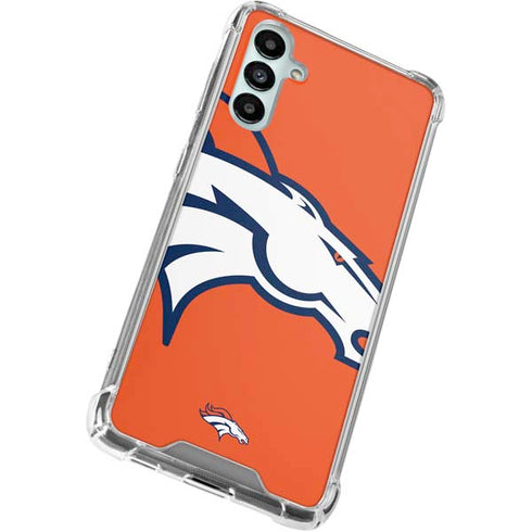 NFL Denver Broncos Large Logo Gabb Phone 4 Clear Case