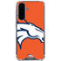 NFL Denver Broncos Large Logo Galaxy A36 5G Clear Case