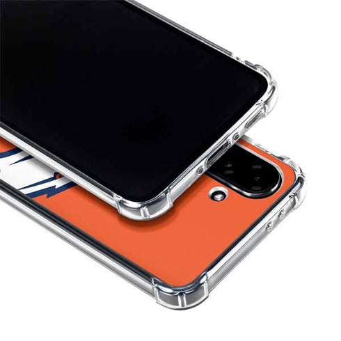 NFL Denver Broncos Large Logo Galaxy A36 5G Clear Case