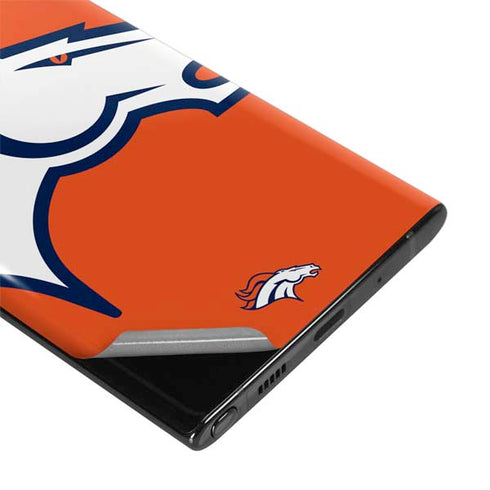 NFL Denver Broncos Large Logo Galaxy Note 10 Plus Skin