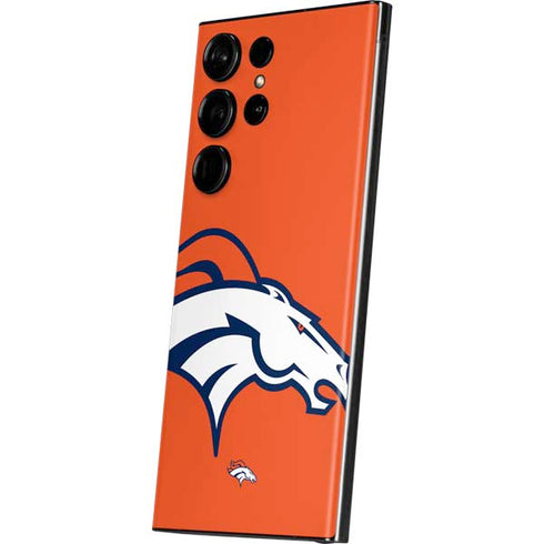 NFL Denver Broncos Large Logo Galaxy Skins