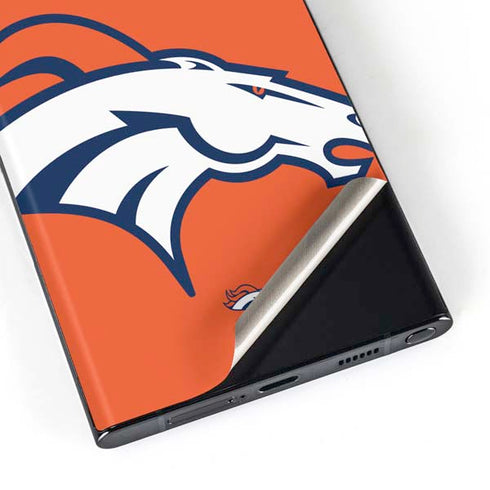 NFL Denver Broncos Large Logo Galaxy Skins
