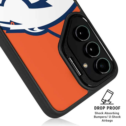 NFL Denver Broncos Large Logo Galaxy S24 Plus Kickstand Case