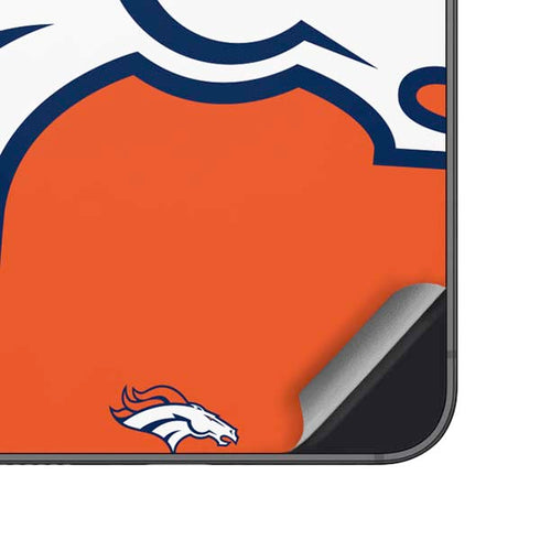 NFL Denver Broncos Large Logo Galaxy S25 Plus Skin