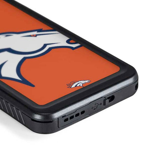 NFL Denver Broncos Large Logo Galaxy S24 Plus Waterproof Case