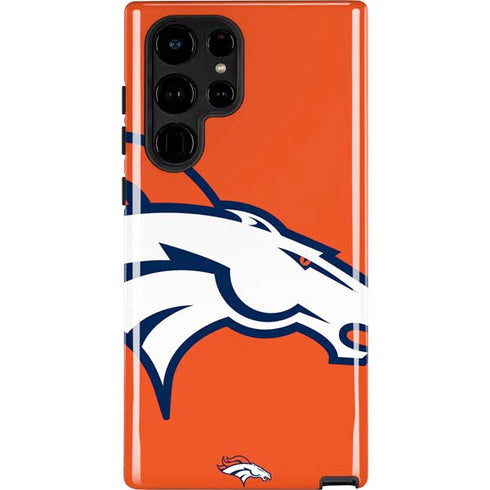 NFL Denver Broncos Large Logo Galaxy S25 Ultra Impact Case