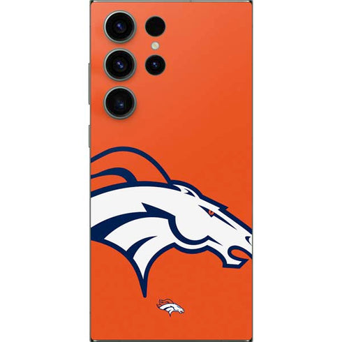NFL Denver Broncos Large Logo Galaxy S25 Ultra Skin