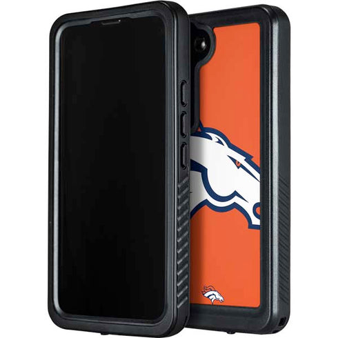 NFL Denver Broncos Large Logo Galaxy S24 Waterproof Case