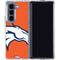 NFL Denver Broncos Large Logo Galaxy Z Fold5 5G Clear Case
