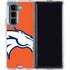 NFL Denver Broncos Large Logo Galaxy Z Fold5 5G Clear Case
