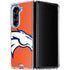 NFL Denver Broncos Large Logo Galaxy Z Fold5 5G Clear Case