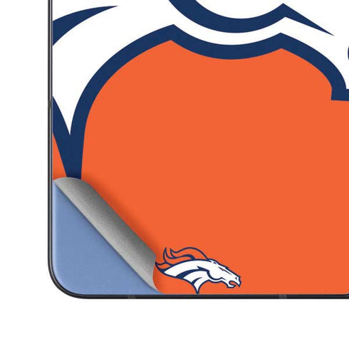 NFL Denver Broncos Large Logo Galaxy Z Fold5 5G Skin