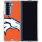 NFL Denver Broncos Large Logo Galaxy Z Fold6 Clear Case