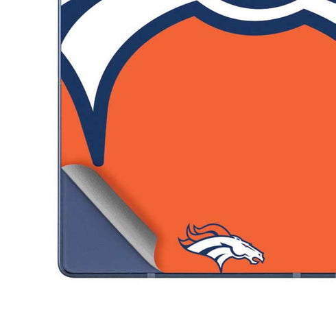 NFL Denver Broncos Large Logo Galaxy Z Fold6 Skin