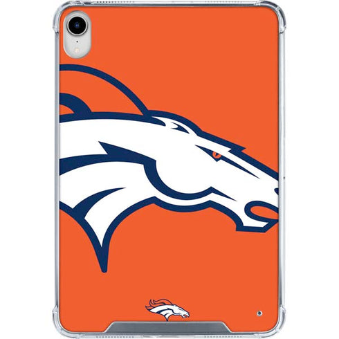 NFL Denver Broncos Large Logo iPad 11th Gen (2025) Clear Case
