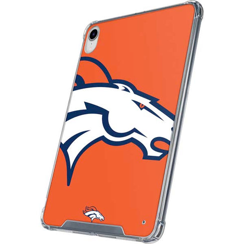 NFL Denver Broncos Large Logo iPad 11th Gen (2025) Clear Case