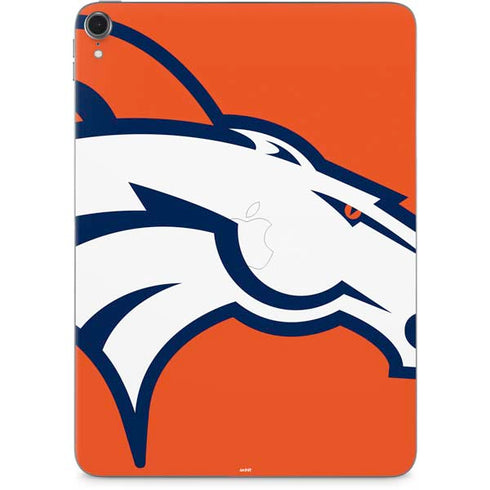 NFL Denver Broncos Large Logo Apple iPad Pro Skin